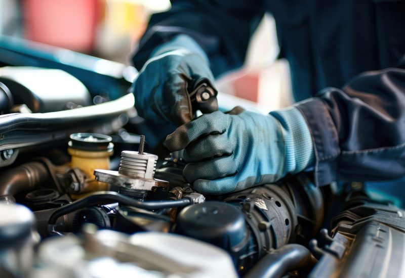 car mechanic Stock photo --ar 2:1 --style raw Job ID: 99b41eb7-d0f7-47ef-904a-ea09066bbc18